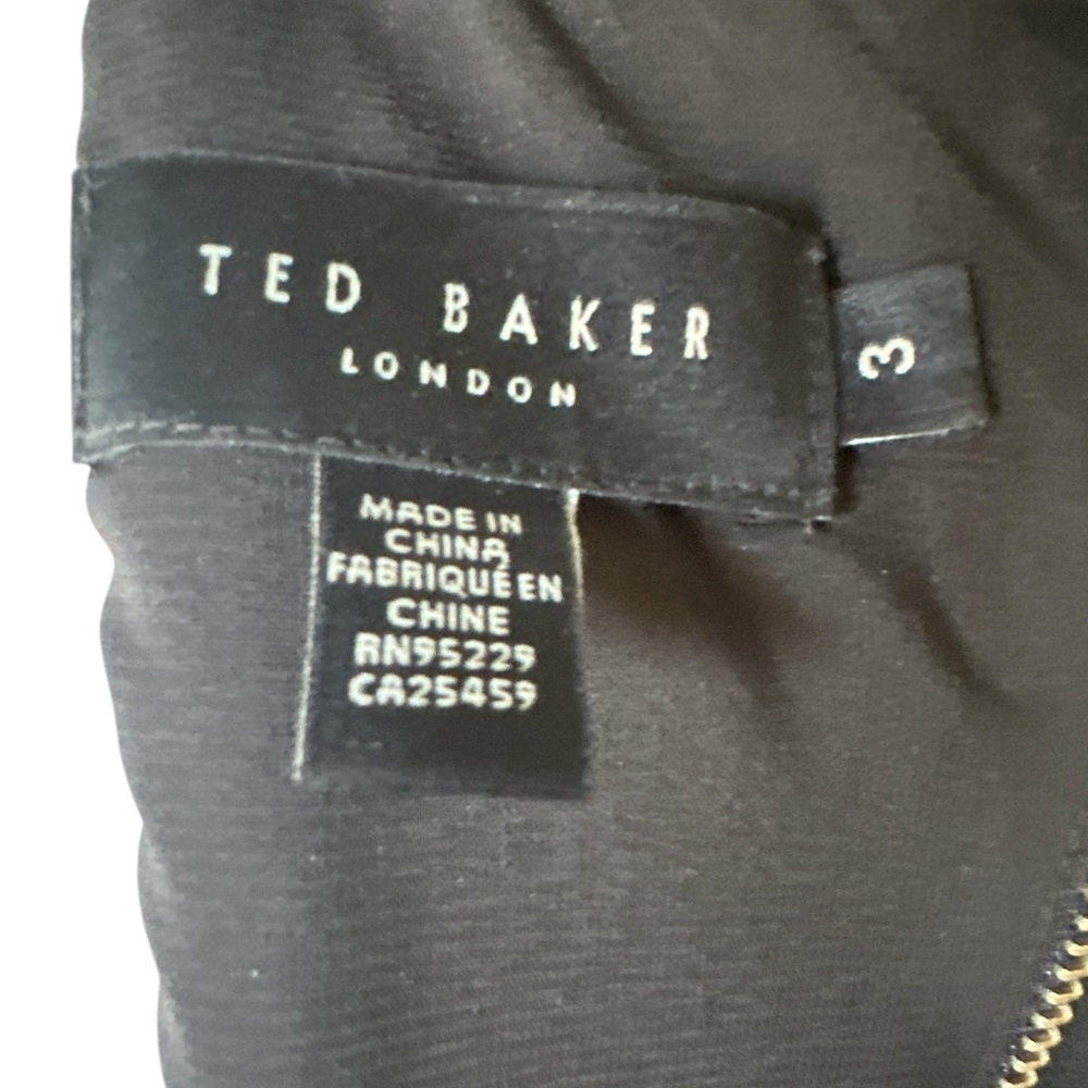 Ted Baker London Women’s Sheath Dress Bodycon Classic Fitted Lined 3 (US 8) - Picture 11 of 15